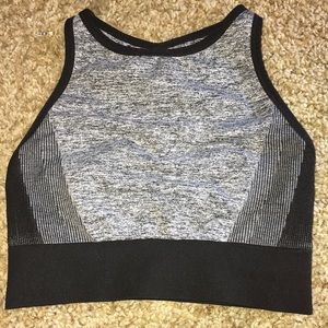 Not worn, new, small, tight, grey, for kids/teens.